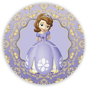 Capa Mini Painel Sublimado - Princesa Sofia