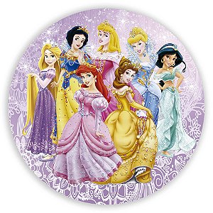 Capa Mini Painel Sublimado - Princesas da Disney