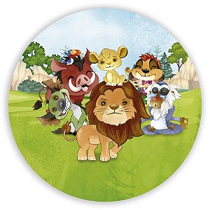 Capa Mini Painel Sublimado - Rei Leão