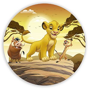 Mini Painel - Rei Leão - Sublimado 3D