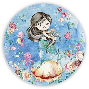Capa Mini Painel Sublimado - Sereia