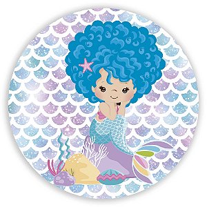Capa Mini Painel Sublimado - Sereia