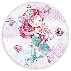 Capa Mini Painel Sublimado - Sereia