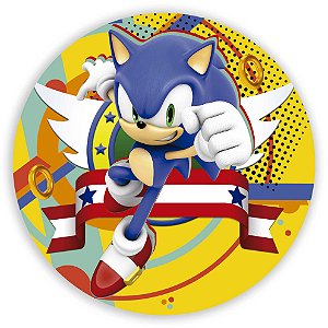Capa Mini Painel Sublimado - Sonic