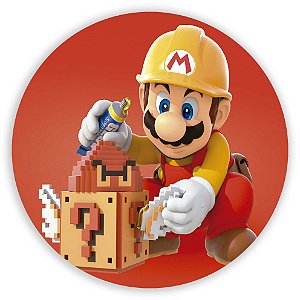 Capa Mini Painel Sublimado - Super Mario