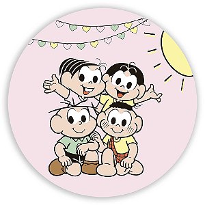 Capa Mini Painel Sublimado - Turma da Monica