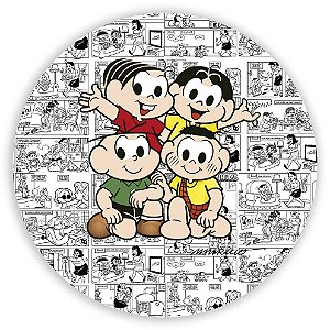 Capa Mini Painel Sublimado - Turma da Monica