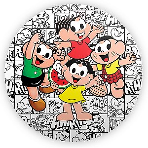 Mini Painel - Turma da Mônica - Sublimado 3D