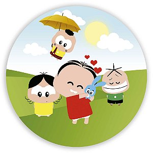 Capa Mini Painel Sublimado - Turma da MônicaMini