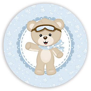 Capa Mini Painel Sublimado - Ursinho Baloeiro