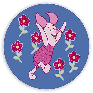 Capa Mini Painel Sublimado - Ursinho Pooh Leitao