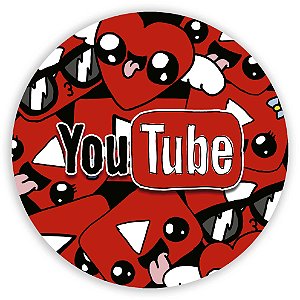 Mini Painel - YouTube - Sublimado 3D