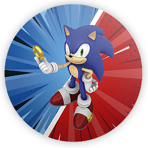 Capa Mini Painel Sublimado - Sonic Shadow