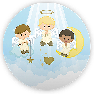 Capa Mini Painel Sublimado - Batizado