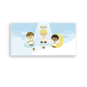 Painel Retangular - Batizado - Sublimado 3D