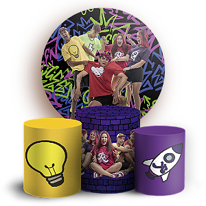 KIT Redondo e Trio - Os Rosas - Sublimado 3D