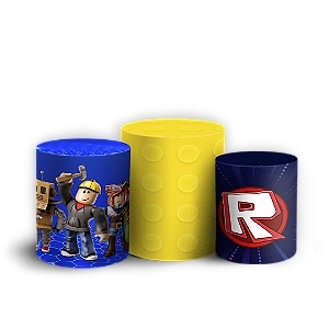 Trio Cilindro - Roblox - Sublimado 3D
