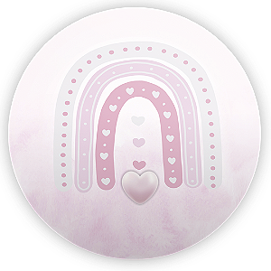 Capa Mini Painel Sublimado - Arco Iris Boho