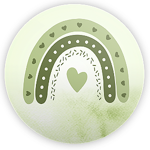 Capa Mini Painel Sublimado - Arco Iris Boho