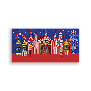 Painel Retangular - Circo - Sublimado 3D
