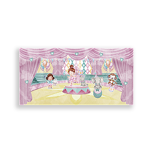 Painel Retangular - Circo - Sublimado 3D