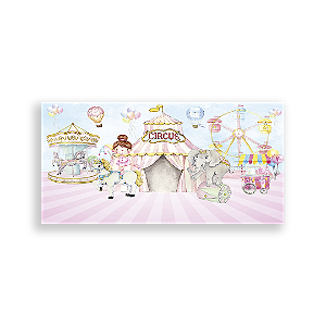 Painel Retangular - Circo - Sublimado 3D