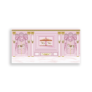 Painel Retangular - Fundo Parede Carrossel - Sublimado 3D