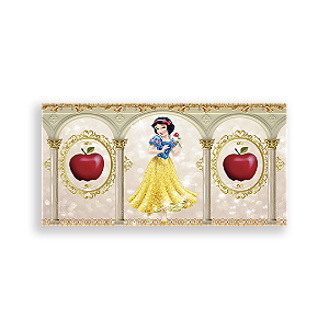 Painel Retangular - Branca De Neve - Sublimado 3D