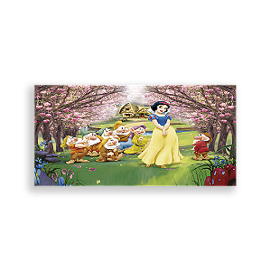 Painel Retangular - Branca De Neve - Sublimado 3D