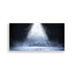 Painel Retangular - Fundo Feixe De Luz - Sublimado 3D