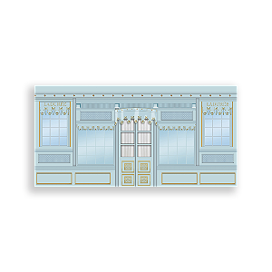 Painel Retangular - Fundo Parede - Sublimado 3D