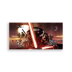 Painel Retangular - Star Wars - Sublimado 3D