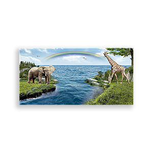 Painel Retangular - Safari - Sublimado 3D