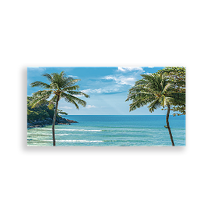 Painel Retangular - Fundo Praia - Sublimado 3D
