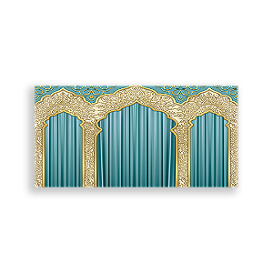 Painel Retangular - Fundo Jasmine - Sublimado 3D