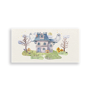 Painel Retangular - Dia Das Bruxas Halloween - Sublimado 3D