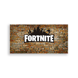 Painel Retangular - Fortnite - Sublimado 3D