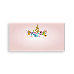 Painel Retangular - Unicornio - Sublimado 3D