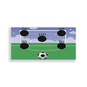 Painel Retangular - Futebol - Sublimado 3D