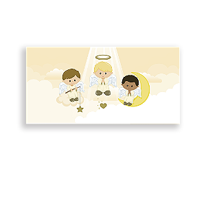 Painel Retangular - Batizado - Sublimado 3D