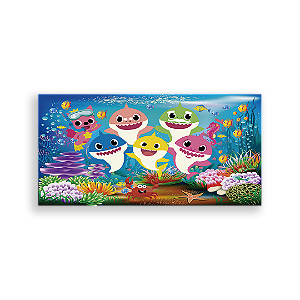 Painel Retangular - Baby Shark - Sublimado 3D