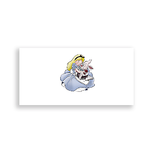 Painel Retangular - Alice - Sublimado 3D