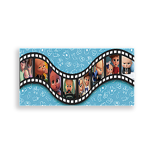 Painel Retangular - Poderoso Chefinho - Sublimado 3D