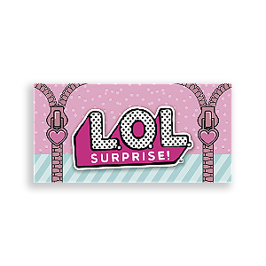 Painel Retangular - Lol Surprise - Sublimado 3D