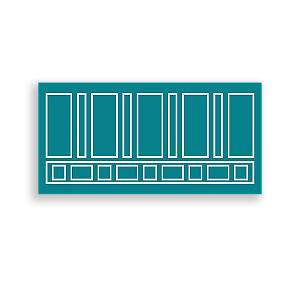 Painel Retangular - Fundo Fotográfico Parede - Sublimado 3D