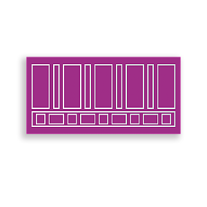 Painel Retangular - Fundo Fotográfico Parede - Sublimado 3D