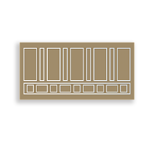 Painel Retangular - Fundo Fotográfico Parede - Sublimado 3D