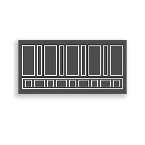 Painel Retangular - Fundo Fotográfico Parede - Sublimado 3D