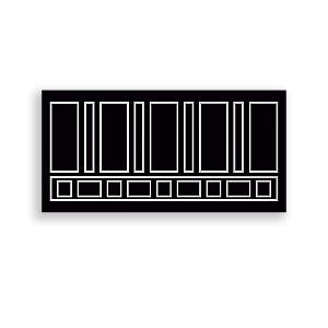 Painel Retangular - Fundo Fotográfico Parede - Sublimado 3D