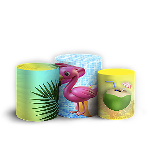 Trio Cilindro - Tardezinha - Sublimado 3D